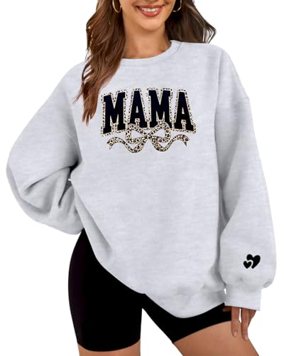 HEYTALALA Mama Oversized Sweatshirt