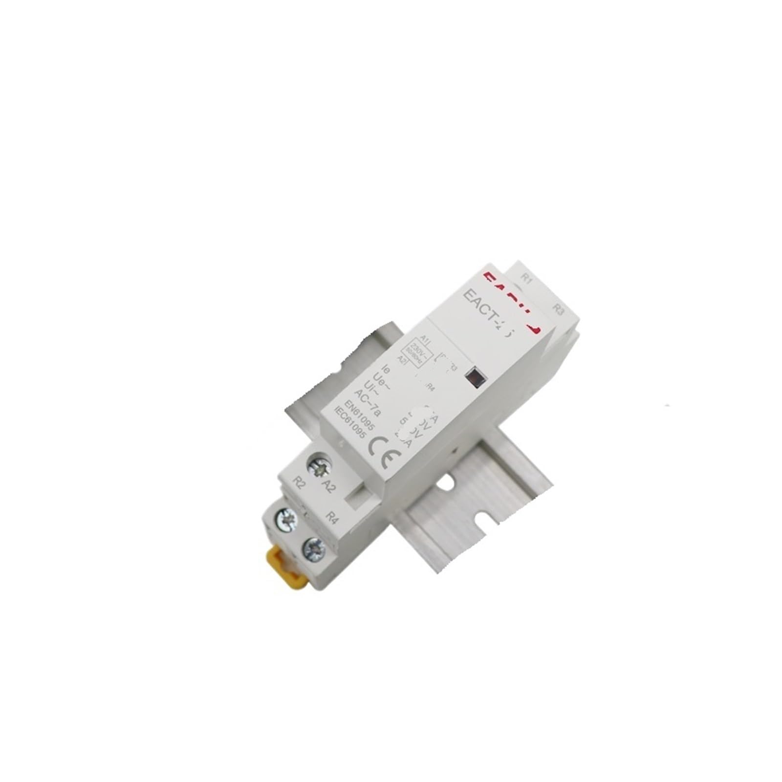 Contacteur AC modulaire 2P 25A 220V 230V rail DIN pour tableau maison