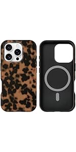 BayPastel X for iPhone 16 Pro Case Design Strong Magnetic Cute Slim [Compatible with MagSafe] Wir...