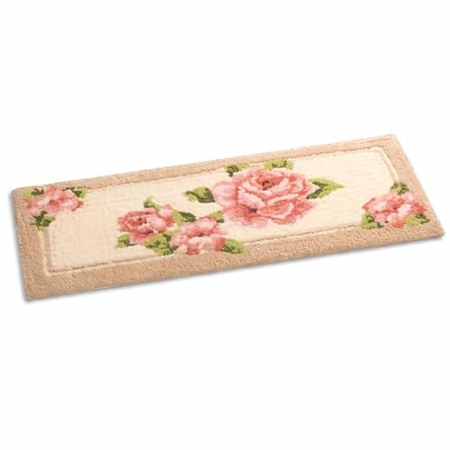 ���փ}�b�g ��32×80cm ���{�� ���[�Y���b�����A�N����100���b�􂦂�i��􂢁j�b����ɂ������H�b�؂₩�t�����[�f�U�C���b�G���g�����X�E�L�b�`���E�x�b�h�T�C�h�E�����p�}�b�g (32x80)