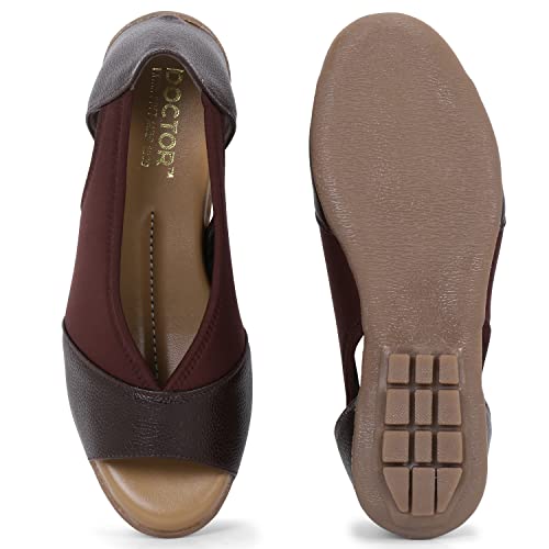 Image of DOCTOR EXTRA SOFT Women's Sandals Ortho Care Orthopaedic Diabetic Daily Use DR Sole Footwear Casual Stylish Chappals Slippers for Ladies & Girl's 2122