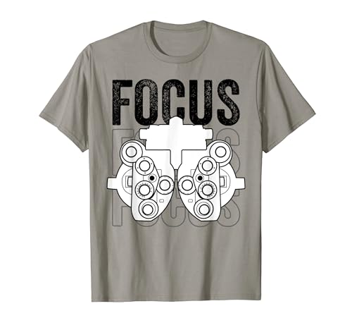Oftalmología Optometría Focus Optometrista Óptico Regalo Camiseta