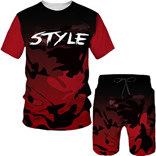 Survêtement d'été camouflage 3D pour homme ensemble léger taille M contre la chaleur