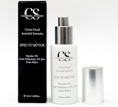 Carrera Studio Crema Antiedad con Efecto Bótox – 50ml | Vegana, N...