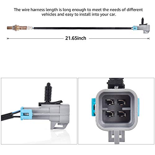 Nifeida 234-4668 Oxygen O2 Sensor Upstream Heated Fit 15284 213-1702 Replacement For Silverado Suburban Avalanche Tahoe Cadillac Gmc Yukon Xl Buick Pontiac Saturn Isuzu Truck 2003-2015,Oe#12587785 #TOP2