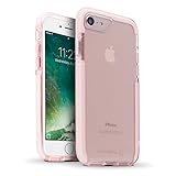 BodyGuardz - Ace Pro Case For Apple iPhone 7 and iPhone 8 (Not Plus) Featuring Unequal Technology, Extreme Impact and Scratch Protection for Apple iPhone 7/8 (Not Plus) (Pink/White)