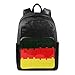 MONTOJ Sac à dos en toile Motif puzzle drapeau allemand