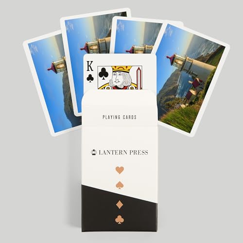 Juego de 52 Cartas de Póker Lantern Press miniatura 6