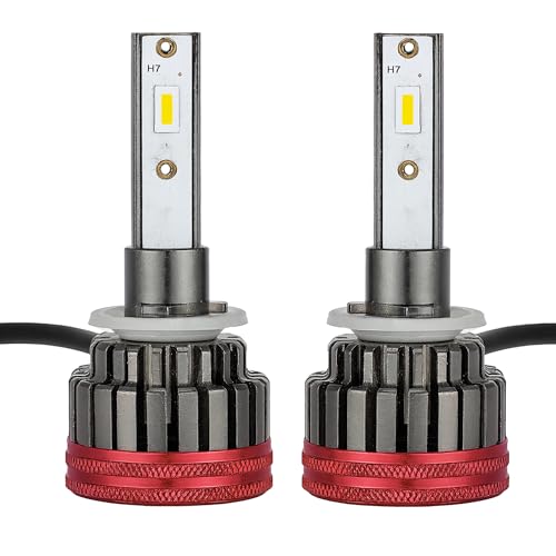 Image of 90W Super Power H27 LED Headlight Bulbs, 16,000LM, 6000K Cool White, 200% Brighter, 100x Longer Life, IP68 Waterproof, Universal Car & Bike (2-Pack, 2-Year Warranty)