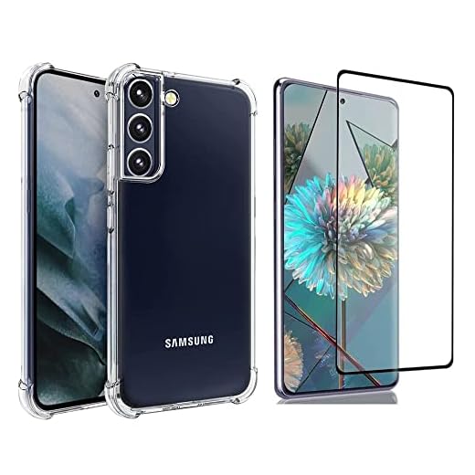 Kit Capa Capinha Para Samsung Galaxy S21 Fe 5g Tela 6.4 Case Air Anti Impacto Transparente + Película De Vidro Temperado 3d Full Cover (Transparente + Vidro 3d)