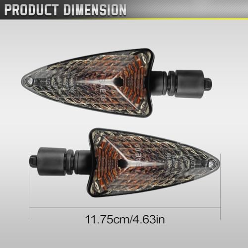 LED Clignotants Moto 12V pour Custom Scooter et Quad