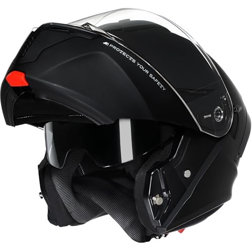 CYRIL Modular Motorcycle Helmet DOT Approved Flip up Full Face Helmets with Dual Visor Sun Shield for Adults Men and Women