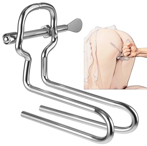 Metall Analexpander Vaginal Anal Expander Dilatator Analdilatation Einstellbar Extreme Dilatatoren Anal Treuer Riesige Speculum Analplug Butt Plug Set Fisting BDSM Sexspielzeug für Männer Frauen Paare