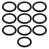 OTOTEC 10Pcs Dichtring Kältemittelleitung 8A0260749AJ 8E0260749 1,8x10,6mm Kompatibel mit Audi Kompatibel mit Porsche