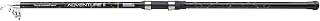 Adventure II Tele Power Fishing Rod, Durable Glass Composite Heavy Lure Spinning Fishing Rod for Freshwater Fishing, Telescopic design, easy transport, Unisex, Black/Green, 3.5m | 50-150g