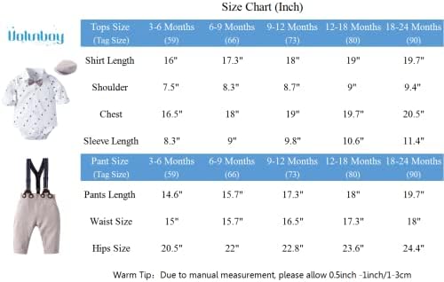 Boys Clothes Set Toddler Kids Gentlemen Suit Long Sleeve Bow Tie Shirts Suspenders Pants Outfits 7