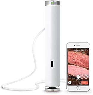 Breville Joule Sous Vide, 1100 Watts, White Body, Stainless Steel Cap & Base