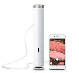 Breville Joule Sous Vide, 1100 Watts, White Body, Stainless Steel Cap & Base (CS10001)