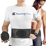 VEDA Umbilical Hernia BeltBrace – for Women and Men – Abdominal Hernia Binder for Belly Button Navel Hernia Support, Helps Relieve Pain - for Incisional, Epigastric, Ventral, Inguinal Hernia (L/XL)