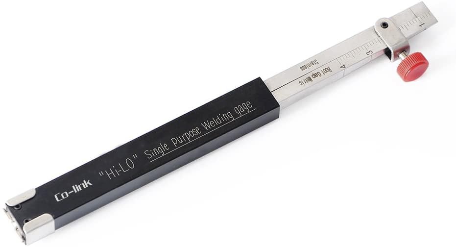 Calibrador para soldadura interno de acero inoxidable 0.1mm miniatura 1