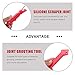 DOITOOL 4sets Tile Joint Tool Grout Scraper for Seamless Sealant Finishing for Bathroom Kitchen Floor Applications Efficient Joint Caulking Tools