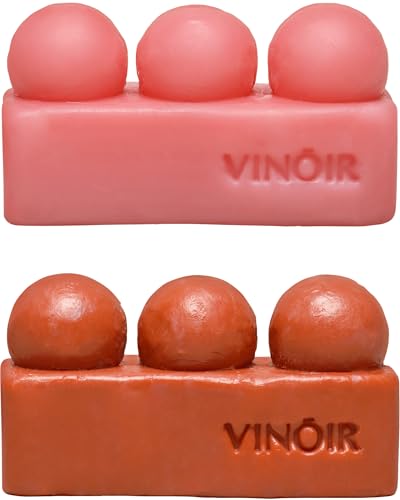 Candy Cane Handcrafted made with Organic Shea Butter Soap Bars, Natural Bath Soap, 4.8oz