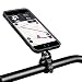 Produktbild Handyhalterung X-Guard iPhone Lenker CNC Montageset mit Hülle Motorrad Roller Fahrrad eBike (7/8+ schwarz)