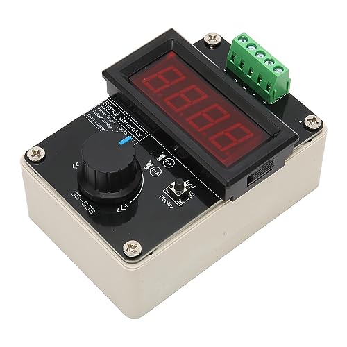Image of Generic Generator, Adjustable DC 0 /4-20mA 0-10V Current Voltage Analog Simulator, LCD Display, Sources for Value Adjusting PLC Controller Panel LED Testing Calibration