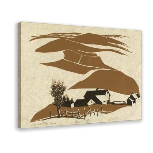 Cadre impression sur toile Frank C. Eckmair œuvre d'art haut de gamme