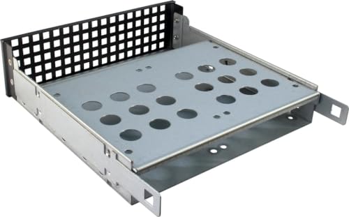 Inter-Tech IPC 1U-10248 noir solution de gain de place en baie