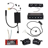 Conjunto De Tablero De Control De Scooter Eléctrico, Compatible con Kugoo, Compatible con E-TWOW, S1 S2 S3, con Pantalla De Piezas del Panel De Visualización del Tablero