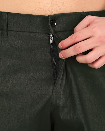 Image of RynoGear Linen Blend Shorts for Men || Shorts Pant for Men || Casual Shorts for Man