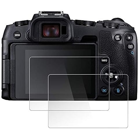 Macolink Screen Protector Compatible with Canon EOS RP/EOS M6 / M6 mark II, Tempered Glass Protector Film for EOS M62 (2 Pack) Cover