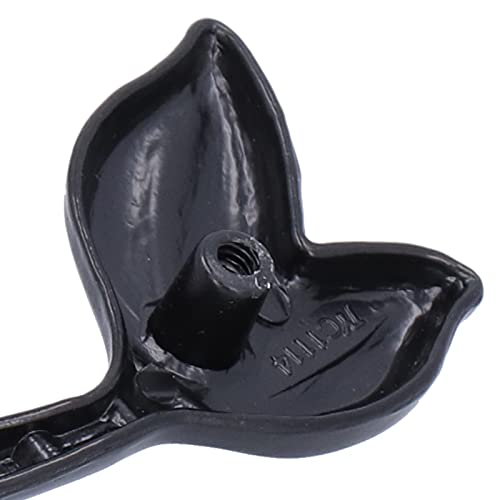 Puxador de armário, puxador de armário de liga de zinco preto, puxador inovador de guarda-roupas, pu