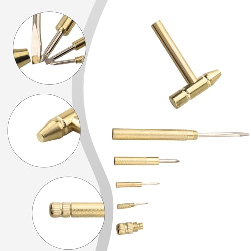 Set compacto martillo destornillador 5 en 1 miniatura 5