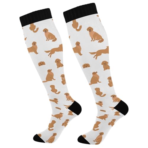 Image of Compression Socks for Women & Men, Knee High Socks for Circulation Medical Running Athletic Nurse Travel