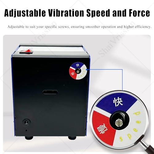 Contador de tornillos para industria del embalaje con dosificador vibratorio regulable 5