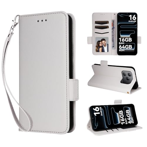 For Blackview Wave 7C �p �P�[�X �J�o�[ Blackview Wave 7C �蒠�^ ���z�^ �X�}�z�P�[�X KONXISA ���烌�U�[�[+TPU�f�� �v�̎��� �T�C�h�}�O�l�b�g�J�� �J�[�h���[ �X�^���h�@�\ �����Y�ی� �����h�~ �w