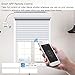 Kqcibz Tuya Smart Life WiFi 433Mhz Blind Curtain Switch with RF Remote for Electric Roller Shutter Control, 1RC 1RE, White