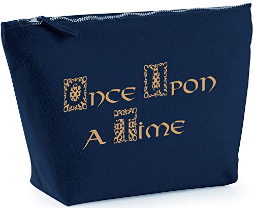 Image of Hippowarehouse Once upon a time printed make up cosmetic wash bag 18x19x9cm