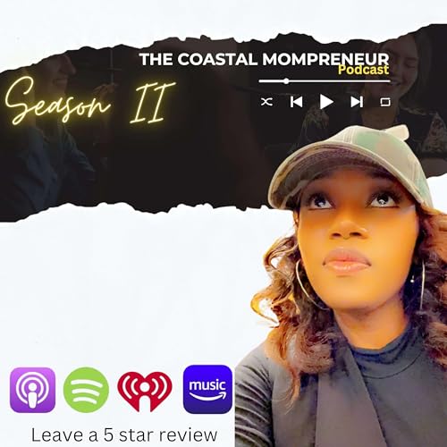 The Coastal Mompreneur Podcast Por Jerrica Aiken arte de portada