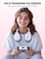 Gvyugke Kabelloses Gaming Headset für PS5/PS4/PC/Switch/Mac, 2,4GHz & Bluetooth 5.3 & 3.5mm Wired Kopfhörer mit Mikrofon, 7.1 Surround Sound, 70 Std. Akku, RGB-Beleuchtung, Rosa – Ansicht 9