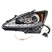 mouhtfao For Lexus IS250 IS350 2006 2007 2008 2009 2010 Front Halogen Headlights Assembly, Left Driver & Right Passenger Side Head Lights w/LED DRL, Headlamps Assembly Direct Replacement, 81130-53270