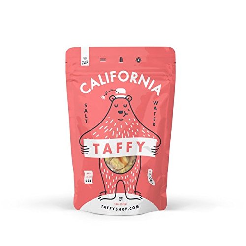 California Salt Water Taffy Small Batch Salt Water Taffies Made in the USA Super Soft, Sweet