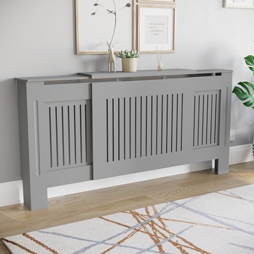 Vida Designs Chelsea Heizkörperabdeckung Olive Grey...