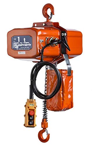 nitchi ect4 acoplador de cadena hebezug 1T - 1000 kg - 400 V g-50hz de 3PH 2 velocidades, 9m, 1 Cover