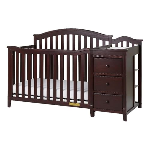 Pemberly Row 4-in-1 Convertible Crib & Changer