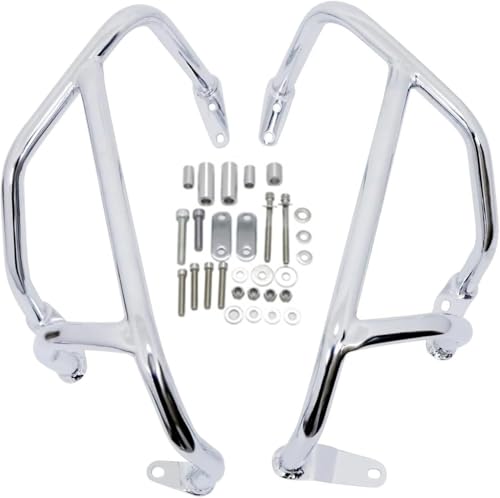 Pare-chocs de moto chrome Gold Wing 1800 protection moteur tubulaire GL1800