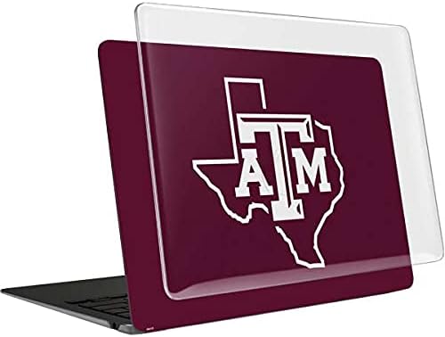 Skinit Case + Skin Compatible with MacBook Air 13in M1 (2021) - Officially Licensed Texas A&M Outline Design