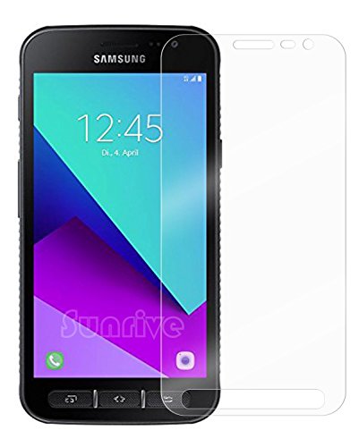 Sunrive para Samsung Galaxy Xcover 4, Protector de Pantalla de Cristal Templado Ultra-Clear con 9H dureza y fácil instalación